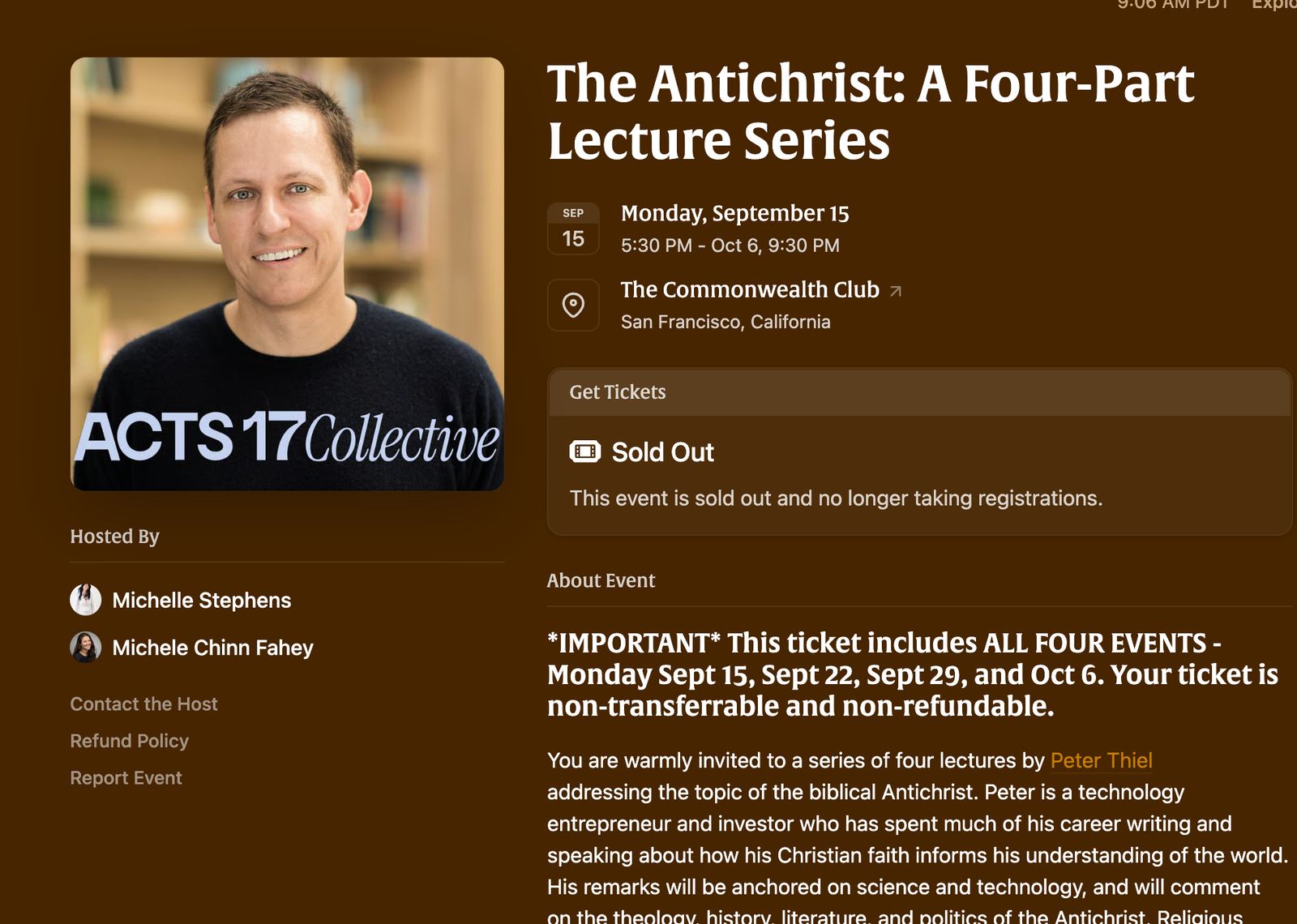 A portrait of Peter Thiel