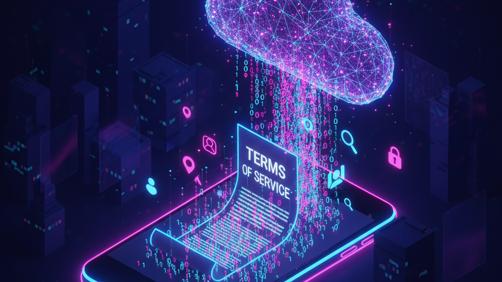 TikTok Terms of Service illustration